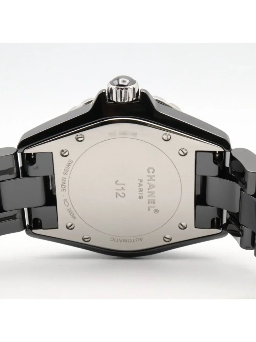 Chanel Watch Black Ceramic